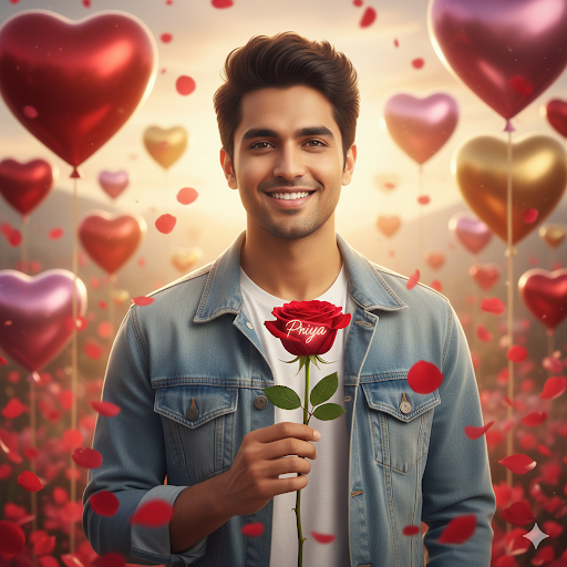 Google Gemini Happy Rose Day Ai Photo Editing Prompts For Boy