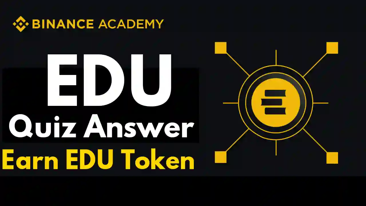Binance EDU Quiz Answers